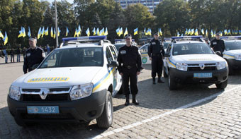 В Одессе за патрулями милиции будут следить со спутника