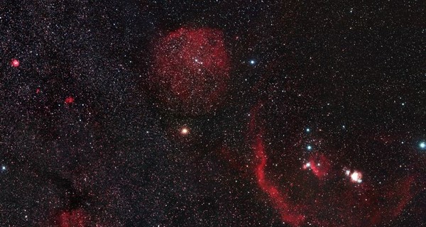 Астрофотографу удалось сфотографировать сплетение созвездий Единорога и Ориона
