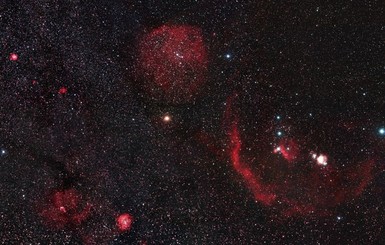 Астрофотографу удалось сфотографировать сплетение созвездий Единорога и Ориона
