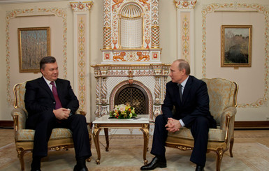 Янукович и Путин оставили газ 