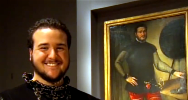 Американский студент нашел самого себя на картине эпохи Возрождения