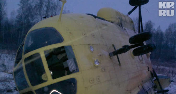 В России разбился вертолет МИ-8 с 22 пассажирами на борту