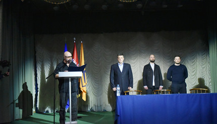 В Киеве лидеры украинских партий подписали Национальный манифест