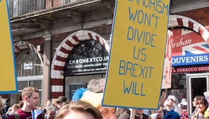 Великобритания: протесты против Brexit