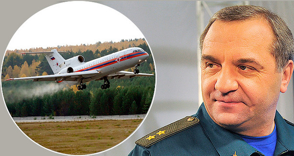 В России чуть не разбился самолет с главой МЧС на борту 