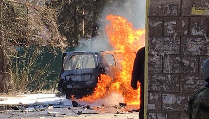 В центре Мариуполя взорвали полковника СБУ