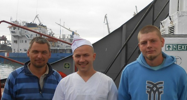 Моряк с затонувшего сухогруза 