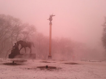 Из-за тумана москвичи вместо Одессы прилетели в Днепропетровск