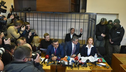 Николай Мартыненко в зале суда