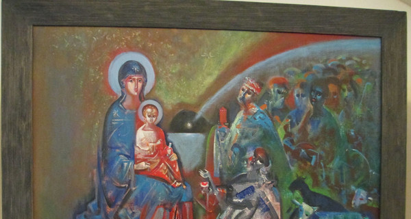 Во Львове показывают иконы, написанные яичным желтком