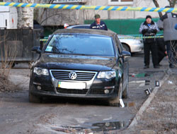 В Мелитополе гранатой подорвали машину