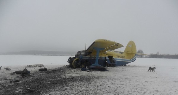 На Житомирщине упал самолет