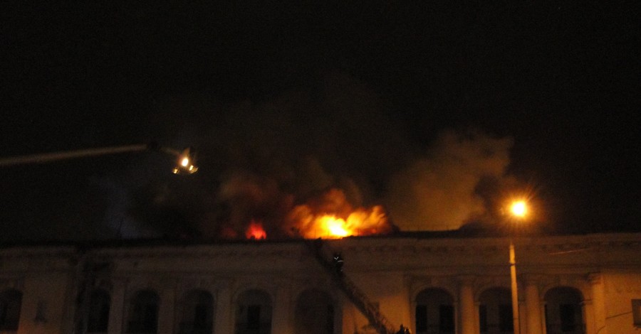 Александр Бригинец: пожар в Гостином дворе - не случайность 
