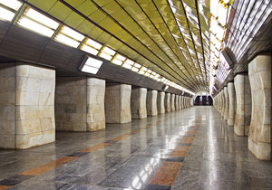 В киевском метро на 