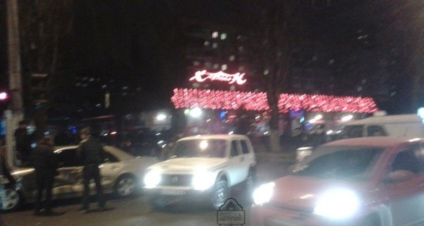 В Одессе милицейский 