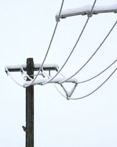 На Словакию обрушился снежный коллапс