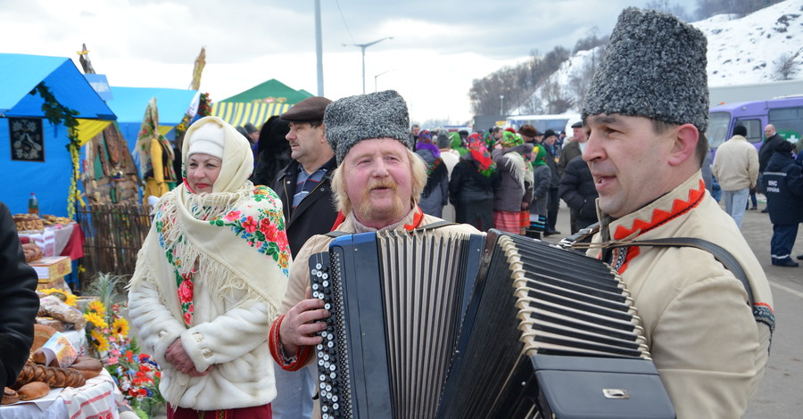 Киевщина провожала зиму