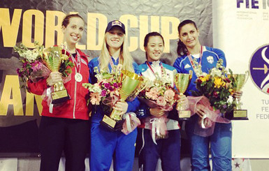 Украинка завоевывала  