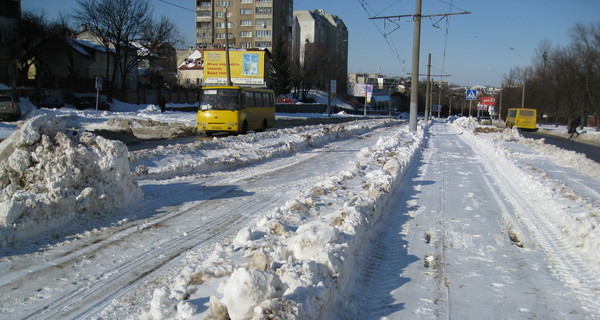 Во Львове третий день не ходят трамваи 
