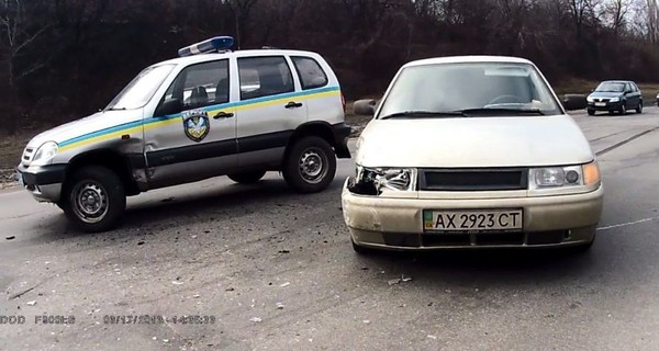 В Харькове машина 