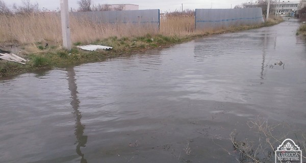 В Одесской области во время шторма затопило дома