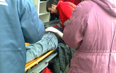 В Киеве поезд сбил мужчину