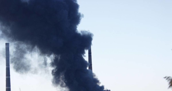 Пожар на крупной донбасской ТЭС удалось локализовать