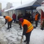 Из Киева вывезли почти 12 тысяч тонн снега