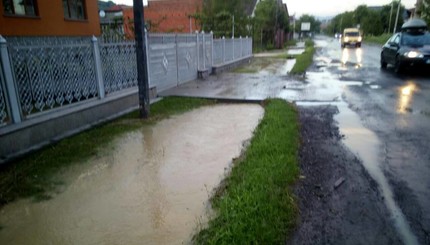 Наводнение на Закарпатье
