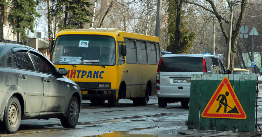 Маршруток и такси стало меньше. Не выдержали морозов? 