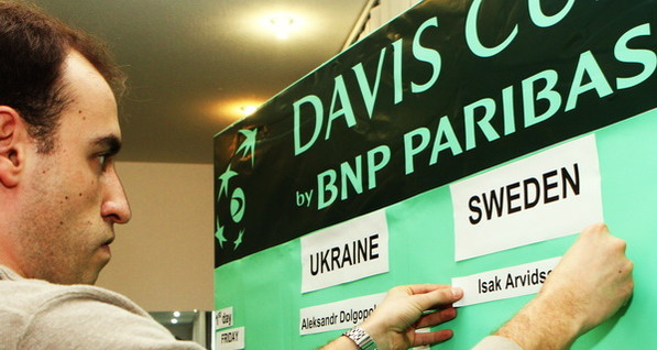 Кубок Дэвиса: Украина принимает Швецию
