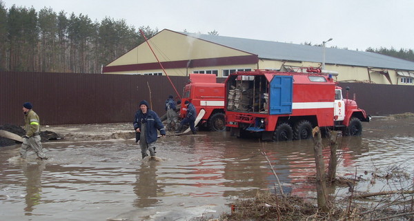 На Киевщине подтопило одиннадцать районов