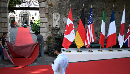 Подготовка к саммиту G7 в Италии 