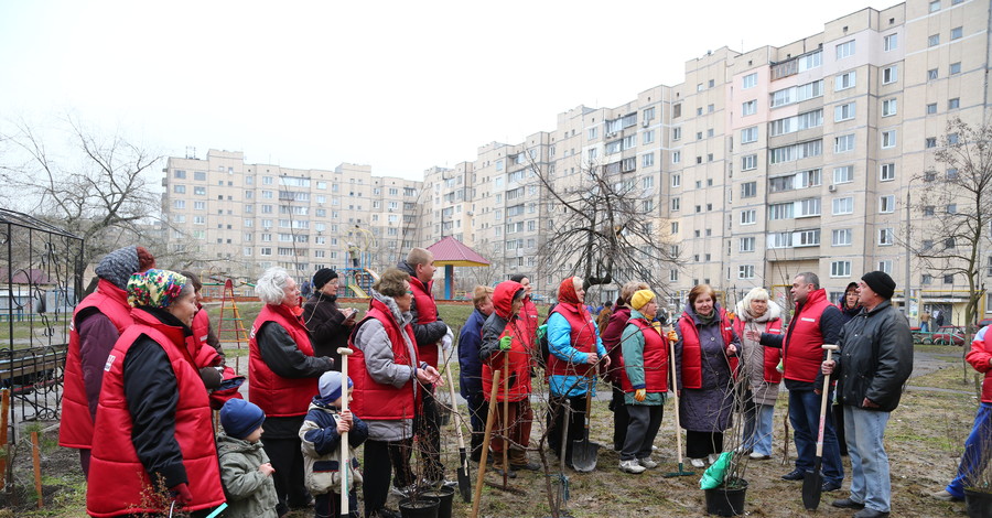 Галина Герега взялась за благоустройство Киева