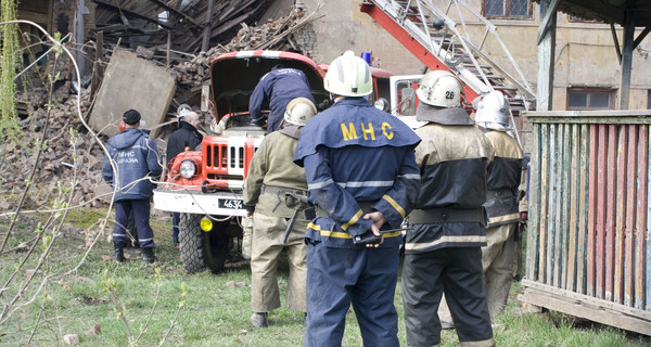 В Донецкой области рухнула стена жилого дома
