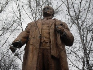 На Полтавщине Ленину оторвали нос
