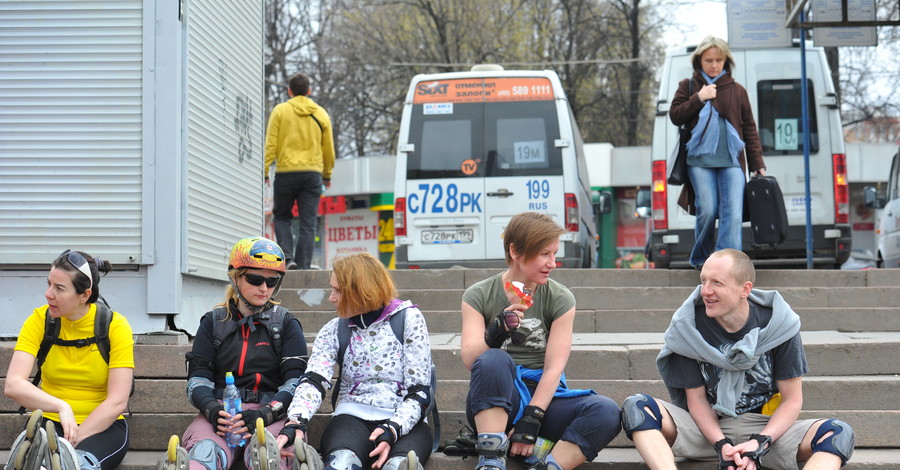 Донецк захлестнула роликовая мода