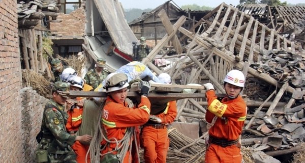Новое землетрясение произошло в китайской провинции Сычуань 