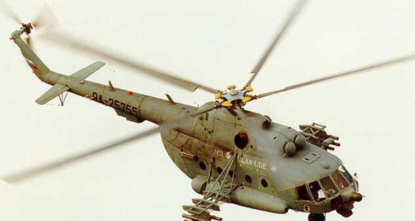 Вертолет Ми-8 с двумя тоннами взрывчатки разбился в Иркутской области