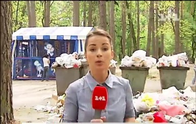 Шашлычники закидали мусором все парки Киева 