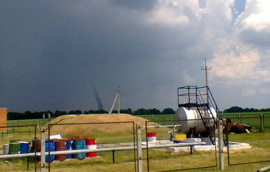 Над Полтавщиной пронесся смерч 