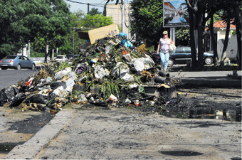 На Большом Фонтане растут горы отходов: владельцы особняков пятый год не платят за вывоз мусора