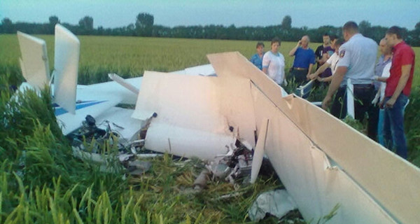 В России рухнул самолет  
