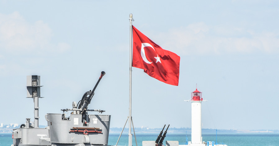 В Одессу зашла турецкая военная группировка