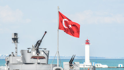 В Одессу зашла турецкая военная группировка