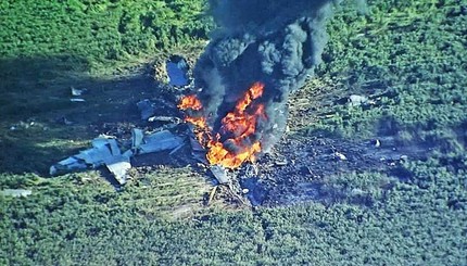 В США разбился военный самолет KC-130