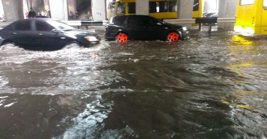 Киевляне о потопе: 