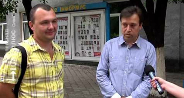 Два бизнесмена скрутили уличного грабителя 