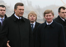 Янукович побывал на родине  