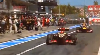 В Германии на Гран-при слетевшее с болида колеса попало в оператора 